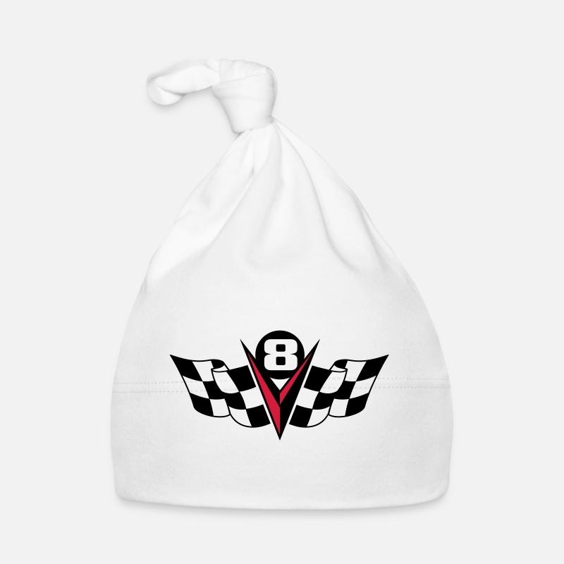 V8 Power 2c Organic Baby Cap