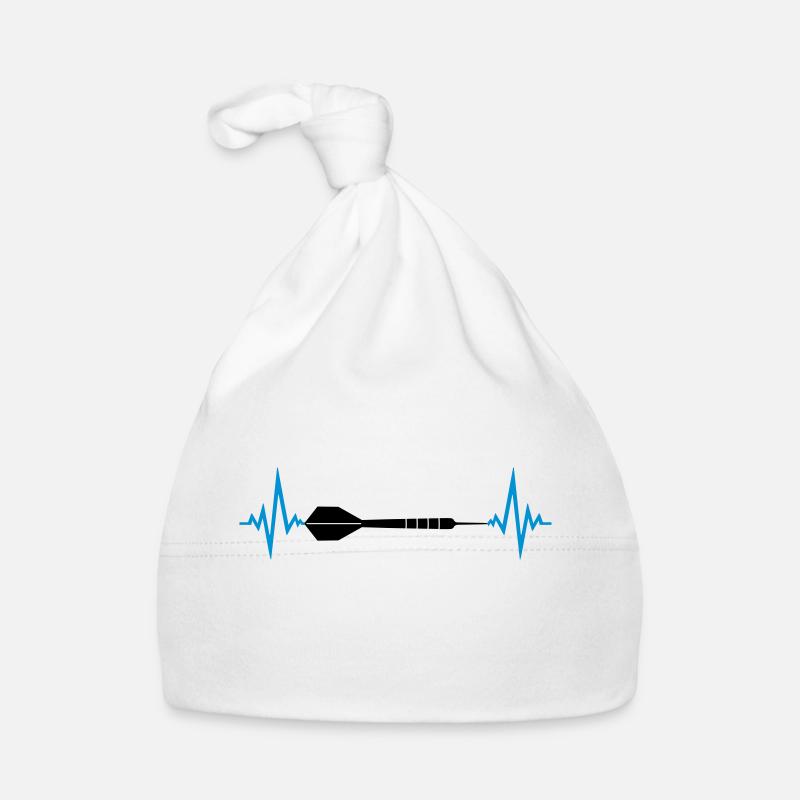 frequenz herzschlag puls logo text spielen darts v Baby Bio-Mütze