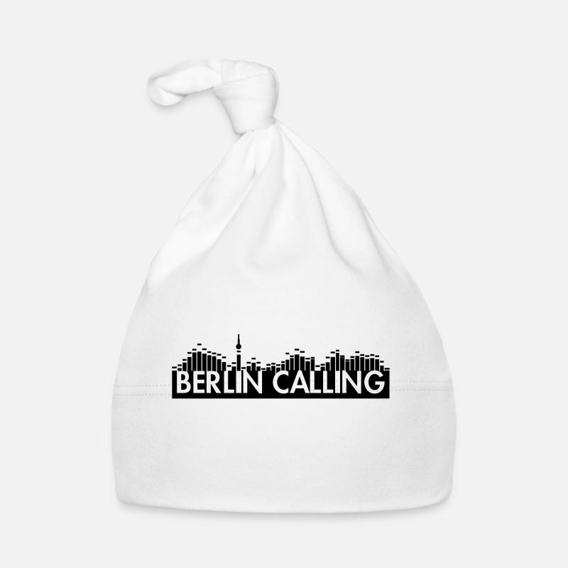 Berlin Calling Shirts Baby Bio-Mütze