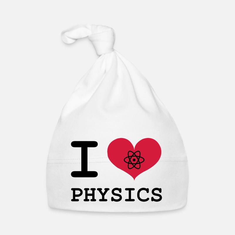 I Love Physics ! Organic Baby Cap