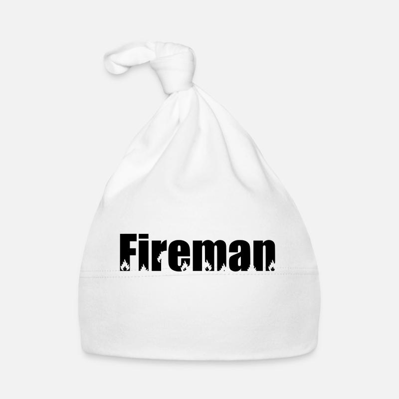 fireman Organic Baby Cap