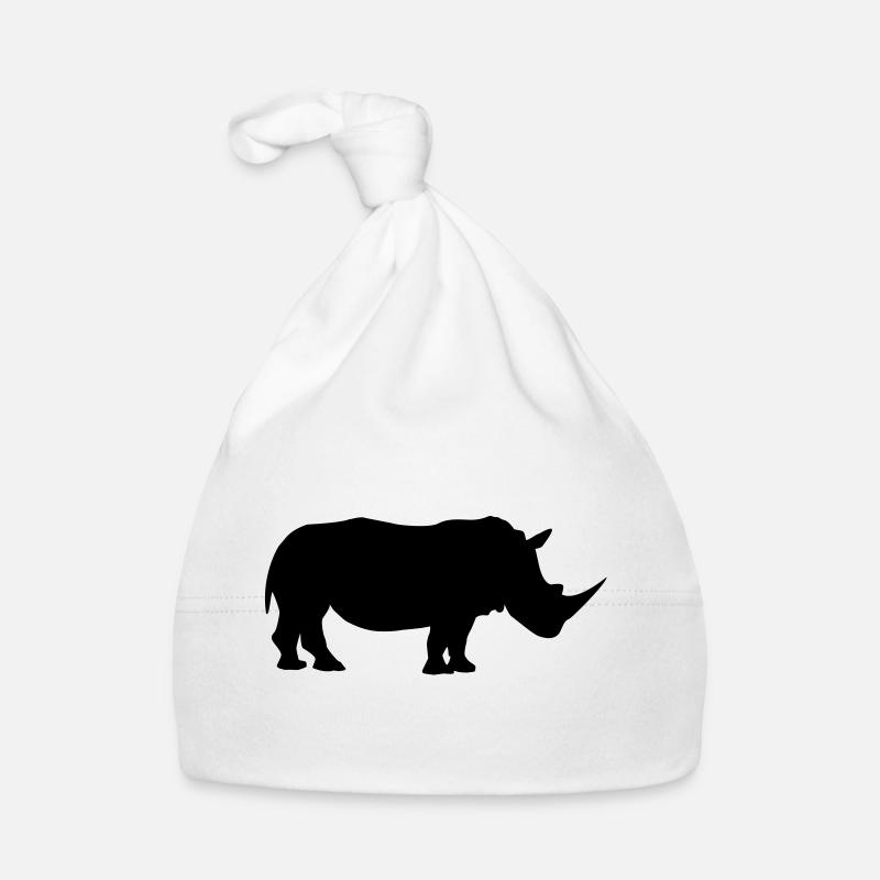Nashorn Baby Bio-Mütze