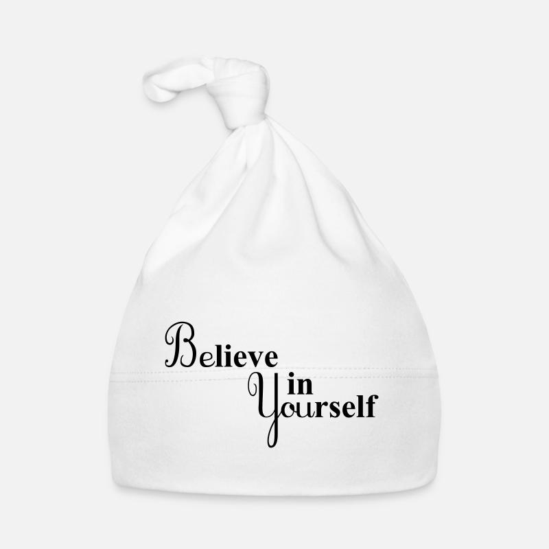 Croyez en vous-même Bonnet bio Bébé