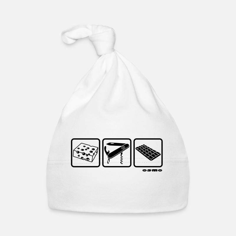 schweizerkaese - Baby Bio-Mütze - Weiß