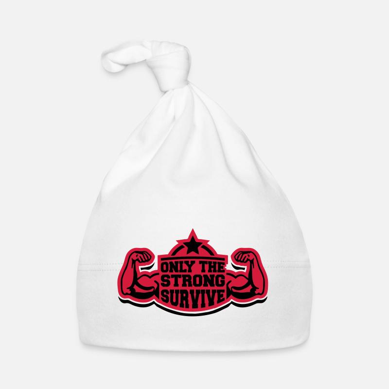 only_the_strong_survive_pr2 Baby Bio-Mütze