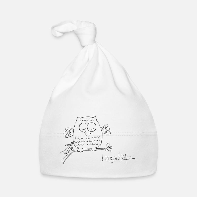 Langschläfer, Eule Baby Bio-Mütze