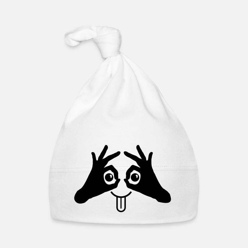 hand_gesicht Bonnet bio Bébé