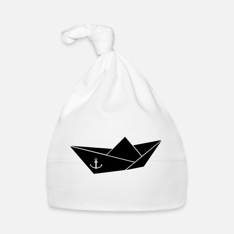 papierschiffchen Baby Bio-Mütze