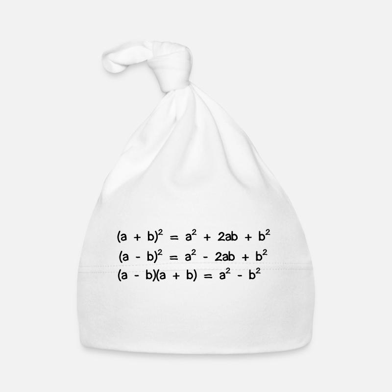 Binomische_Formeln Baby Bio-Mütze