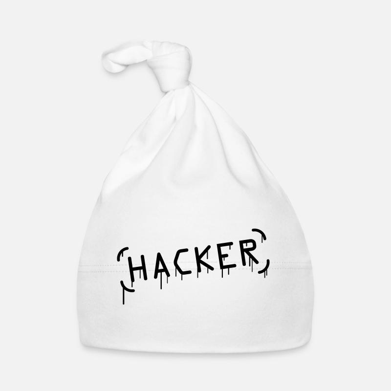 Hacker Graffiti Bonnet bio Bébé