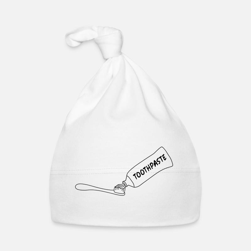 Toothpaste And Toothbrush Organic Baby Cap