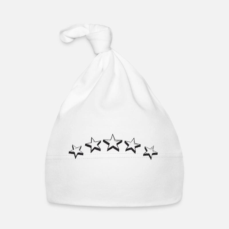 Sternenbogen Baby Bio-Mütze