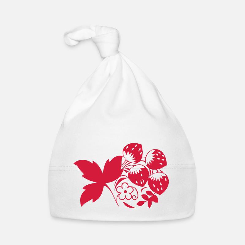 erdbeere Baby Bio-Mütze