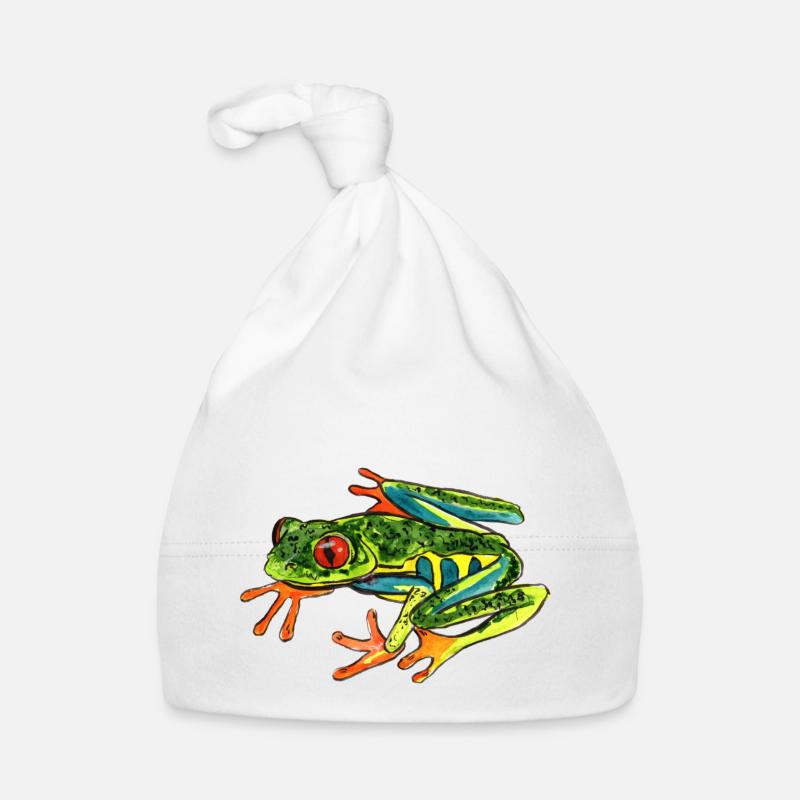 Frog Organic Baby Cap