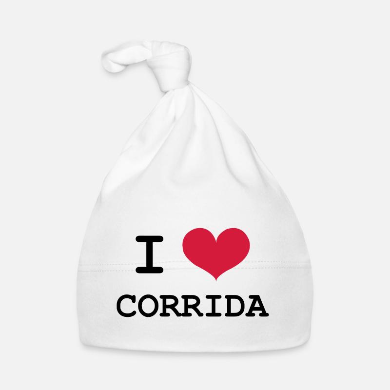 I Love Corrida Bonnet bio Bébé
