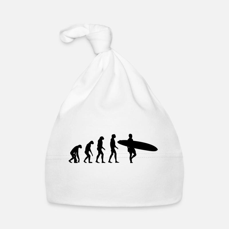 surfer evolution Organic Baby Cap
