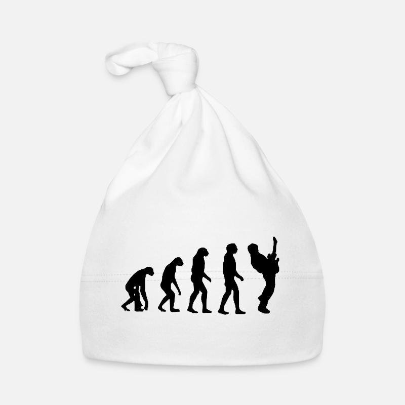 Evolution du guitariste, guitariste, musicien # Bonnet bio Bébé