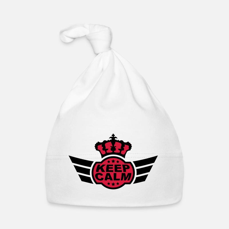 Keep Calm Organic Baby Cap