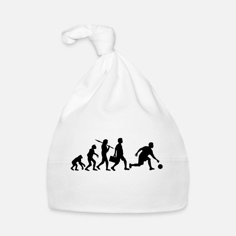 Evolution Of Bowling Baby Bio-Mütze