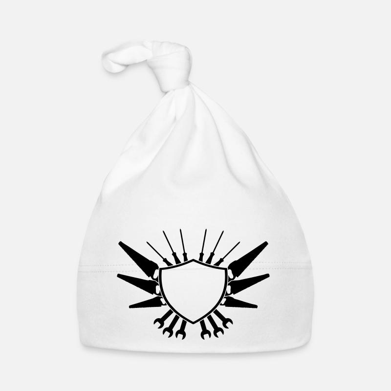 Craftsman Shield Logo Baby Bio-Mütze