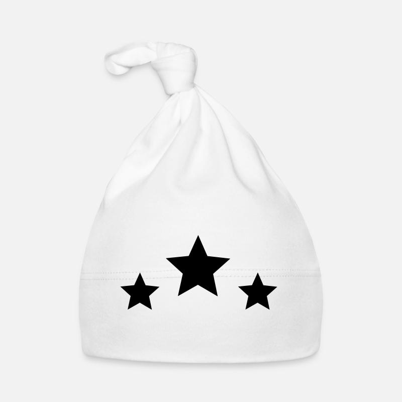 sterne Baby Bio-Mütze