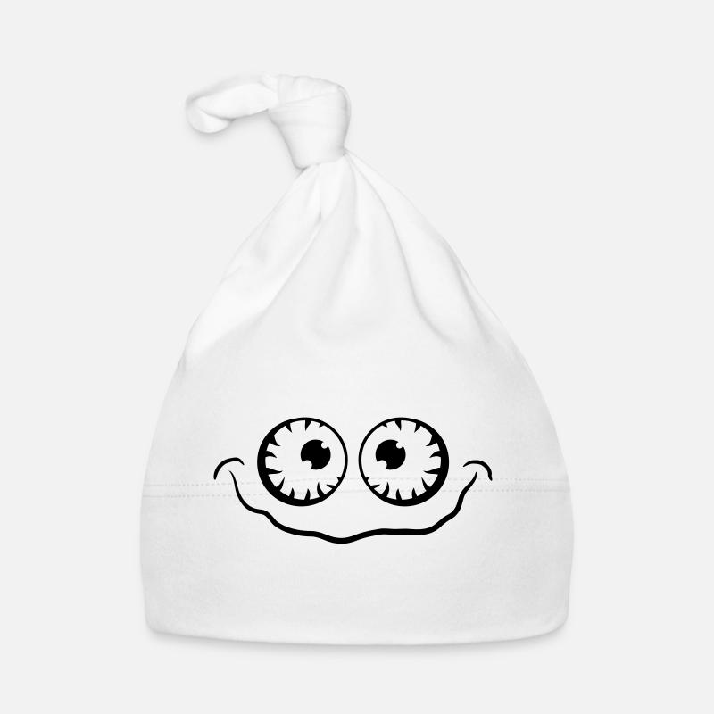 Horror Eyes Baby Bio-Mütze