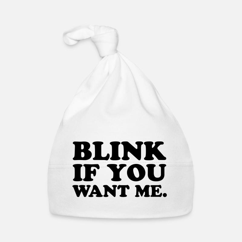 Blink Wenn Du Mich Baby Bio-Mütze