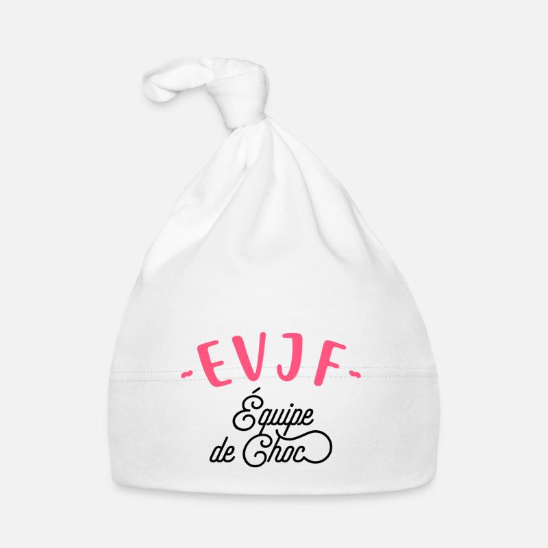Evjf équipe de choc Bonnet bio Bébé
