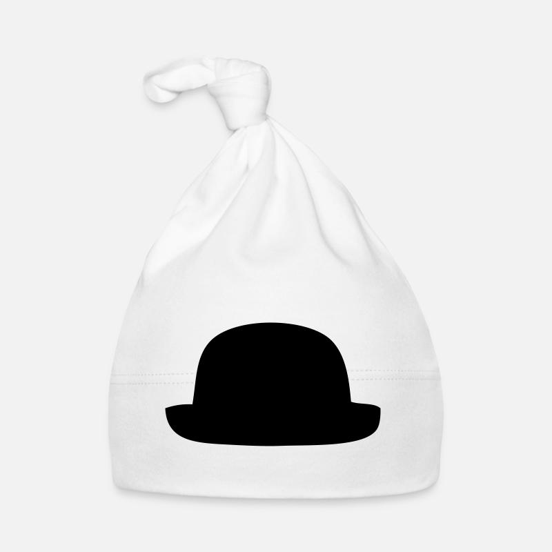 Fancy black hat Organic Baby Cap