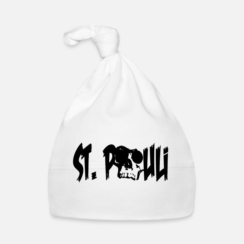 st pauli schädel Baby Bio-Mütze