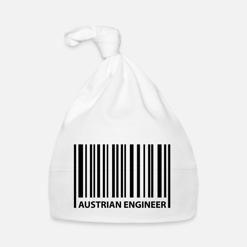 austrian engineer - Bonnet bio Bébé - blanc