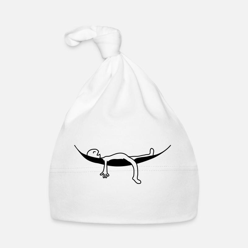 Sommeil de vacances confortable hamac Bonnet bio Bébé