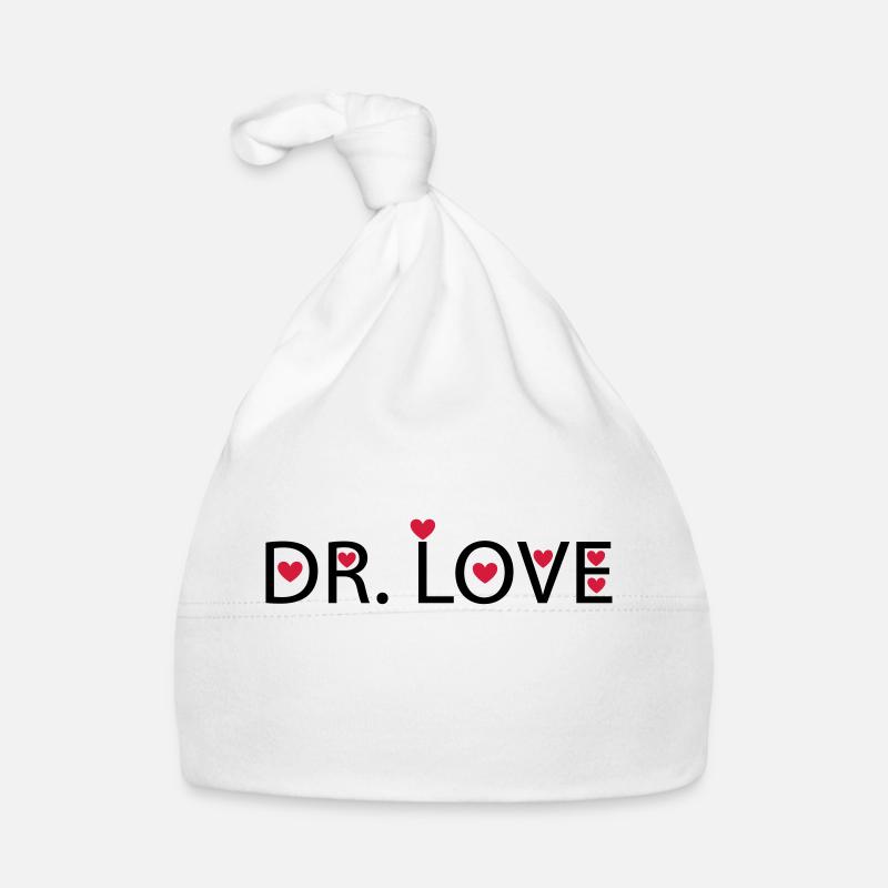 Dr. Love - Bonnet bio Bébé - blanc