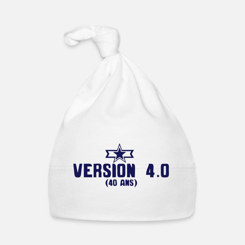 40 ans version anniversaire etoile Bonnet bio Bébé