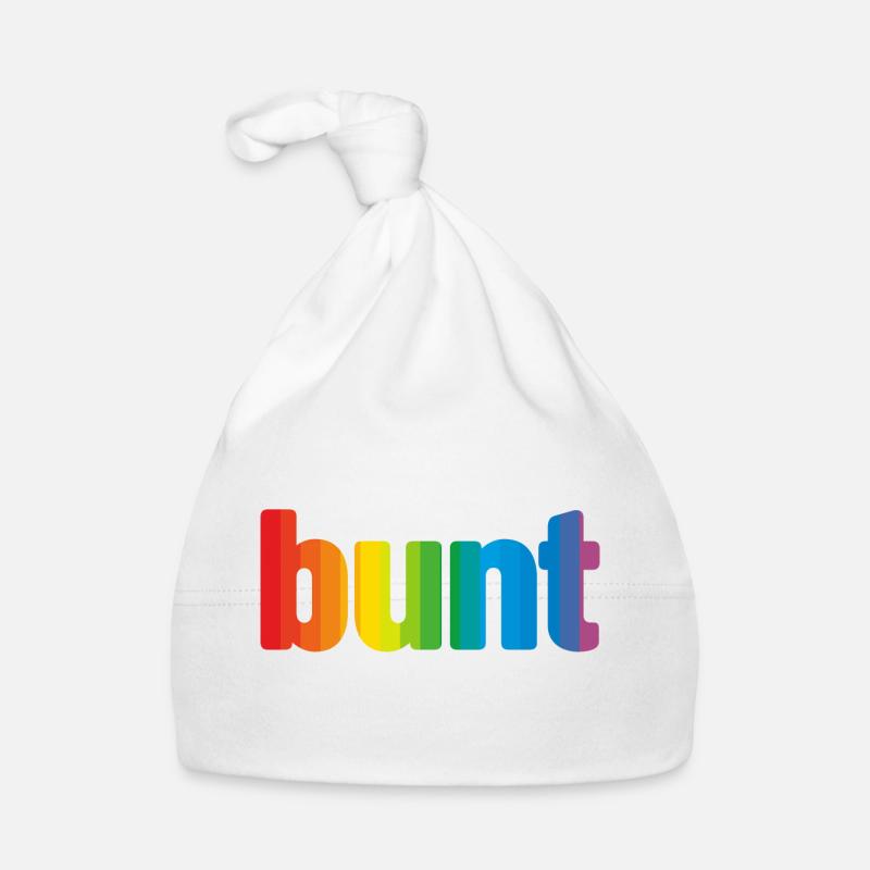 bunt Baby Bio-Mütze