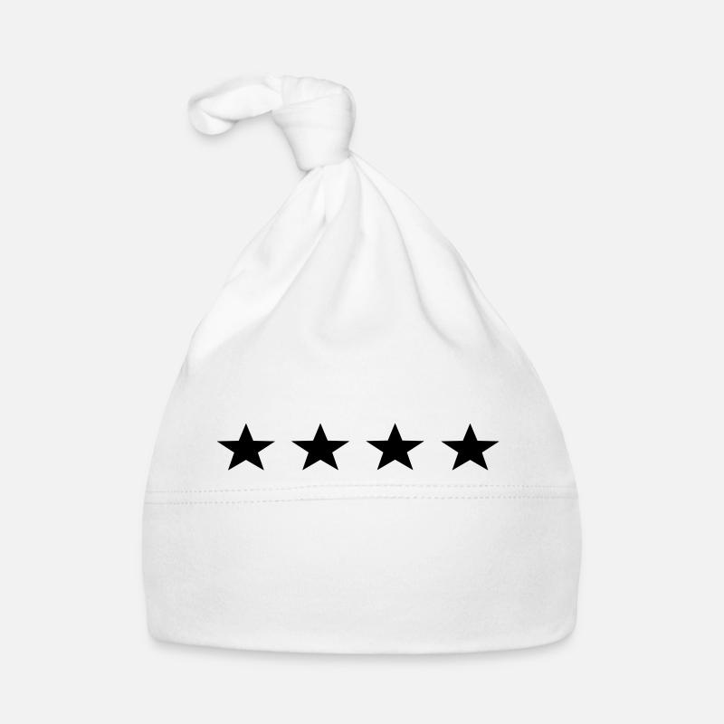 4 sterne Baby Bio-Mütze