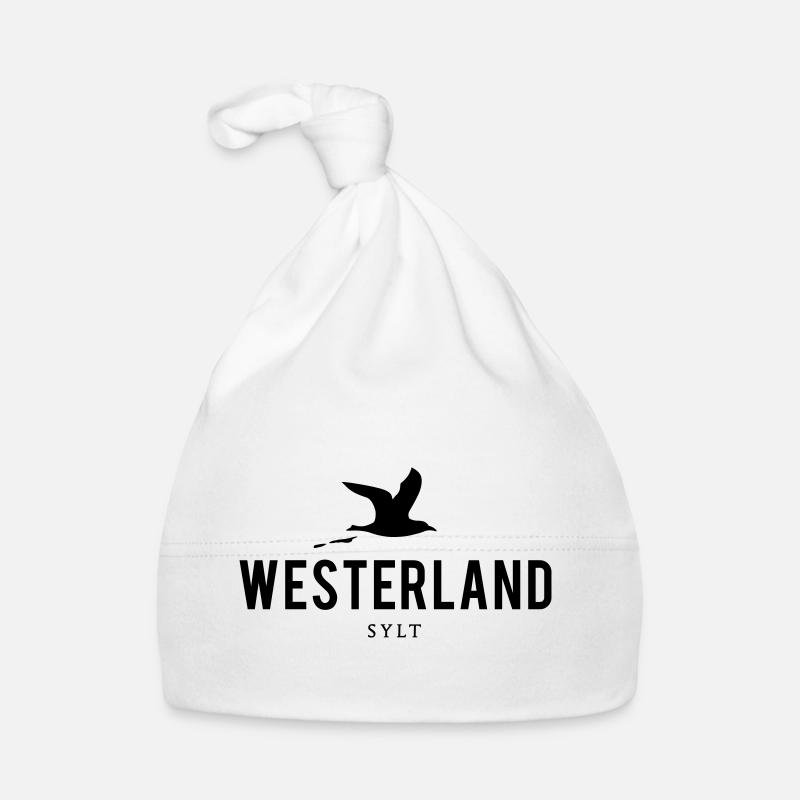 Möwe Westerland Sylt Baby Bio-Mütze