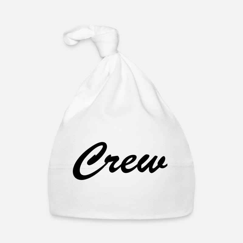 crew - Baby Bio-Mütze - Weiß