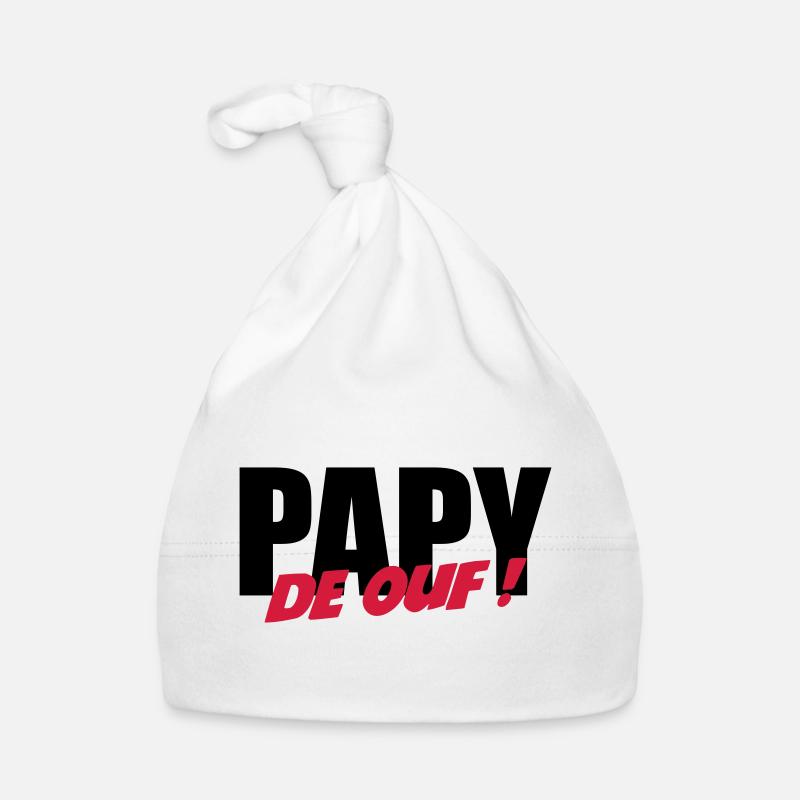 Papy de ouf ! Bonnet bio Bébé