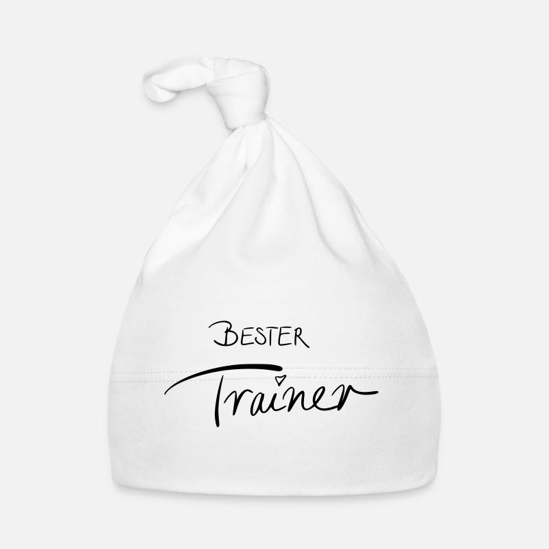 Bester Trainer Baby Bio-Mütze