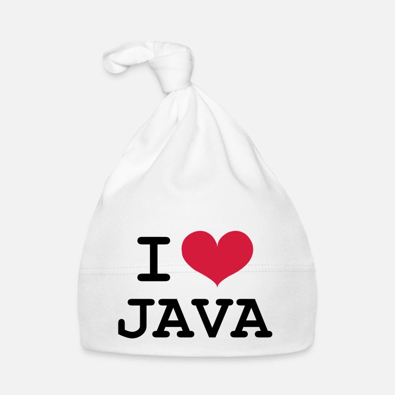 I Love Java [Developer / Geek] Baby Bio-Mütze