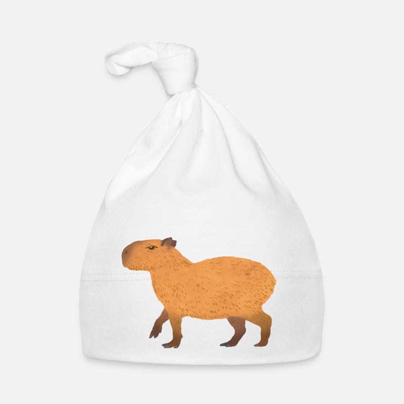 Capybara 01 Bonnet bio Bébé