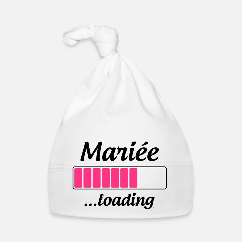 Mariée ...loading Bonnet bio Bébé
