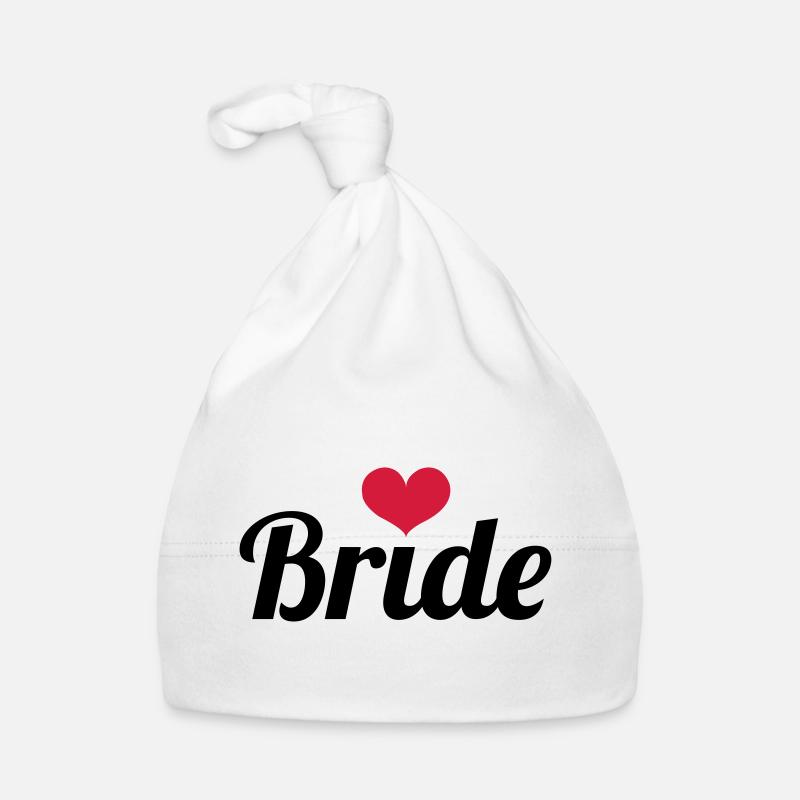 Bride - Wedding Baby Bio-Mütze
