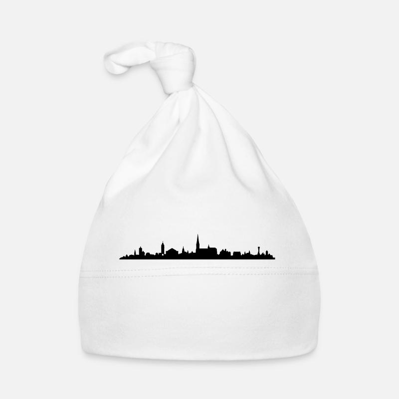 Skyline Freiburg Baby Bio-Mütze