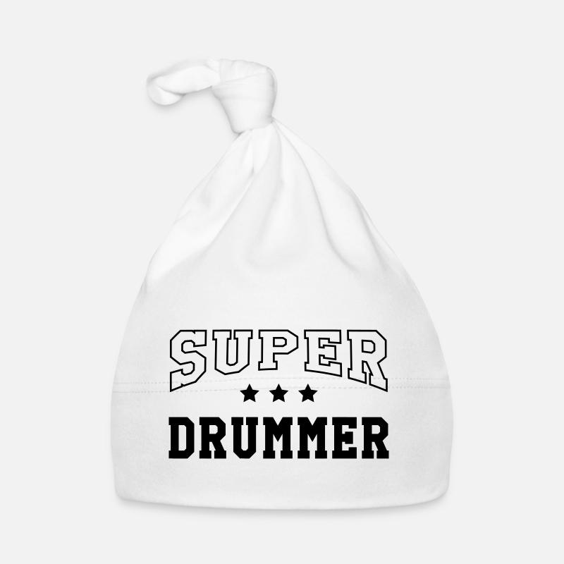 Drummer / Drums / Batterie / Schlagzeug / Batteur Bonnet bio Bébé