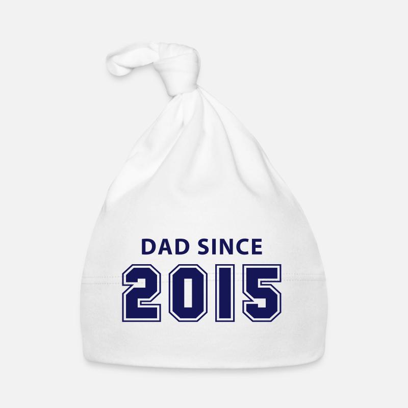 dad since 2015 - daddy design Organic Baby Cap