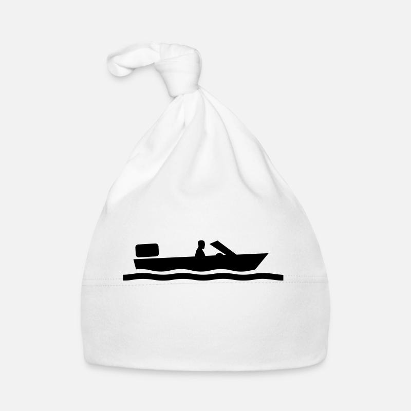 Motorboot Kaptiän Baby Bio-Mütze
