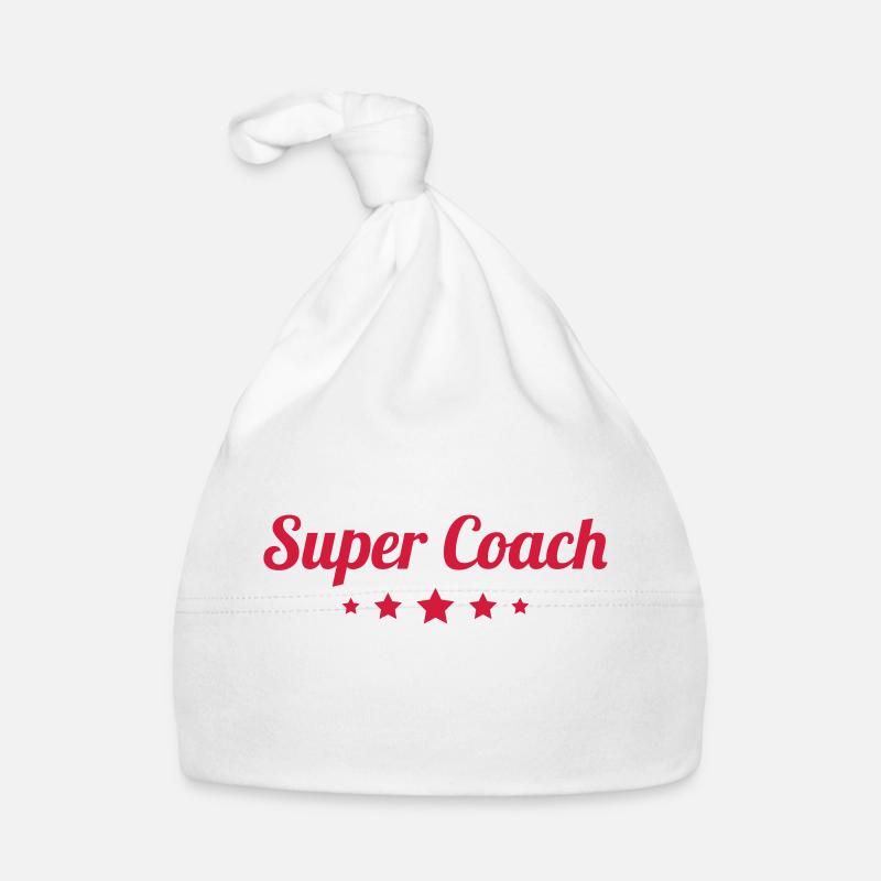 Coach / Coaching / Sport / Training / Trainer Organic Baby Cap