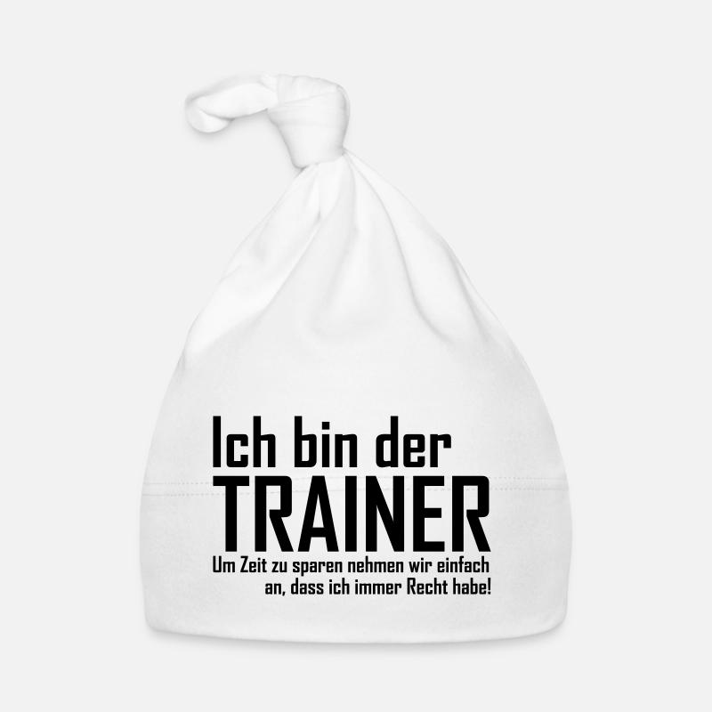 Trainer Baby Bio-Mütze